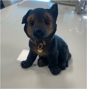 black-shepard-sitting-puppy-ornament-14cm