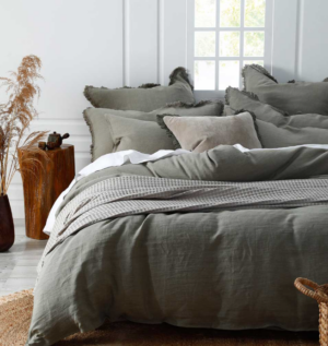 laundered-linen-olive-super-king-duvet-set