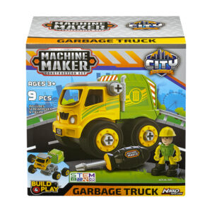 machine-maker-city-service-garbage-truck