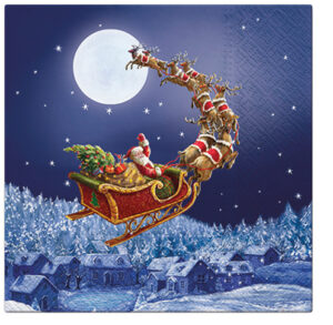 christmas-napkins-christmas-sleigh