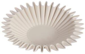 Monique White 3D Printed Ceramic Fruit Bowl 29X6H