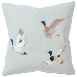 ducky-embroidered-cotton-feather-cushion-50x50cm