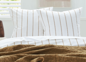 cape-stripe-ochre-250tc-cotton-percale-euro-set
