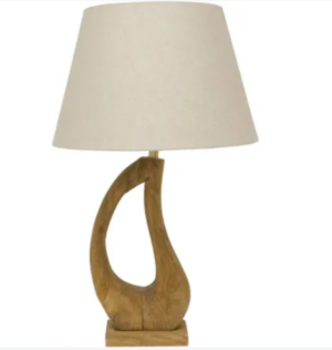 Thando Wooden Table Lamp Natural