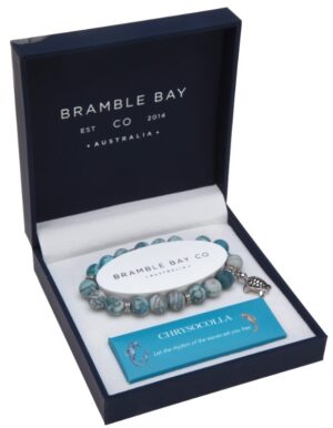 turtle-charm-bracelet-chrysocolla