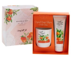 bergamot-orange-blossom-hand-balm-candle-set