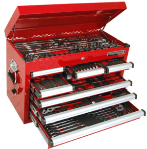 powerbuilt-248pc-red-tool-chest-and-tools