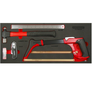 powerbuilt-13pc-hacksaw-ruler-knife-tray