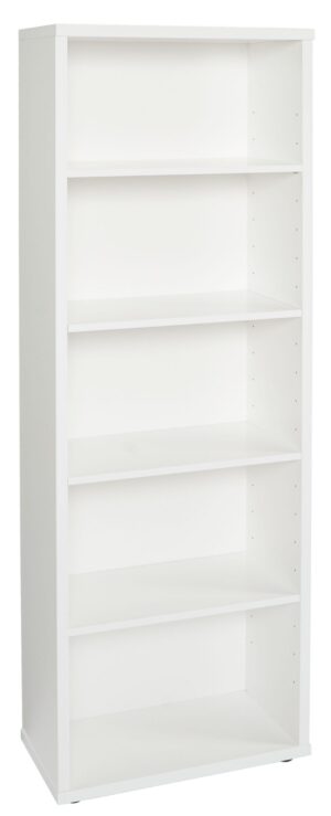 cosmo-5-shelf-bookcase-white-596x396x1650h