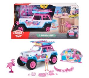 dickie-flamingo-jeep-22cm