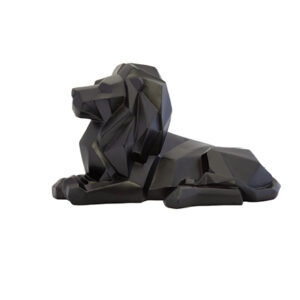wildlife-lion-black-resin-35x17x20cm