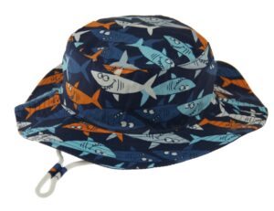 kids-shark-blue-wide-brim-sunhat-size-54cm