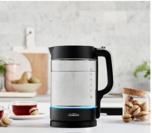 sunbeam-black-classics-glass-kettle-17-lt