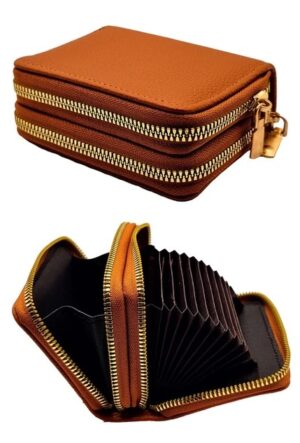 two-zip-card-holder-tan