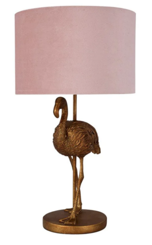 flamingo-standing-lamp-gold-base-pink-shade