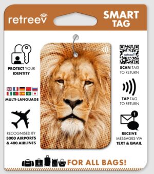 retreev-smart-luggage-tag-lion