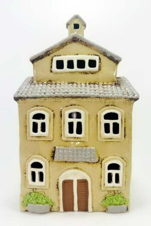 ceramic-cream-garden-tealight-house-19x11x29h