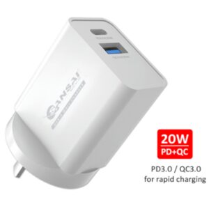 sansai-20w-usb-c-a-wall-charger