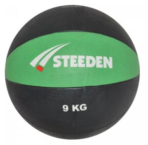 steeden-medicine-ball-9kg-green-black