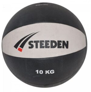 steeden-medicine-ball-10kg-grey-black