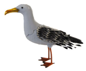 seagull-metal-ornament
