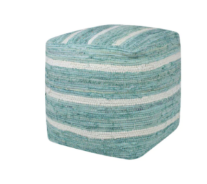 wanton-pouf-aqua-ivory-40x40x40