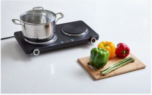 westinghouse-twin-hot-plate-matt-black