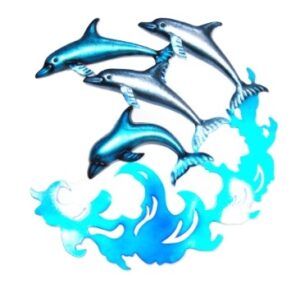 dolphin-pod-circle-metal-wall-hanging-47x47