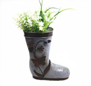 metal-gumboot-planter-small-purple-18x7x20mm