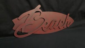red-beach-metal-wall-art-75x28cm