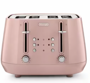 delonghi-eclettica-pink-4-slice-toaster