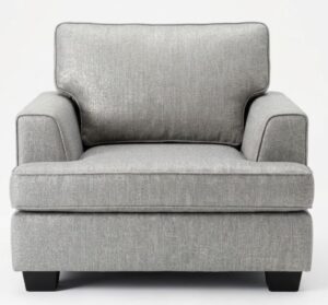 Dover 1 Seater In A Grade Fabric 1050X1020X900H