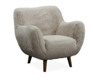 globe-accent-chair-coyote-faux-fur-seat-84x85x83