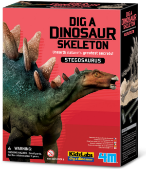 Kidzlabs Dig A Dinosaur Skeleton Stegosaurus