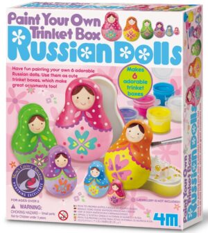 Paint Your Own Russian Dolls Set