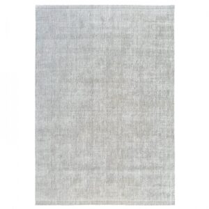 Saba Silver Stone Loom Knotted Wool Rug 1.6X2.3M