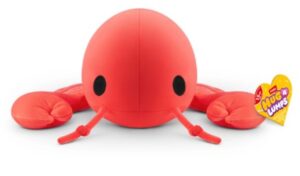 Zuru Hug A Lump Plush Medium Lenni Red Lobster