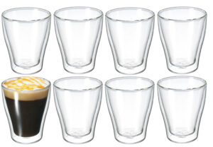 Avanti Modena Twin Wall 250Ml Glass Set Of 8