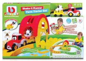 Bb Junior Shake It Runner Farm Tractor Set