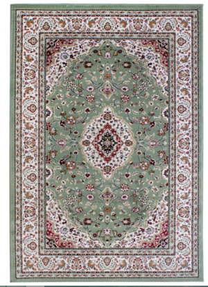 Iranshar Traditional Soft Green Rug 2.0x2.9M