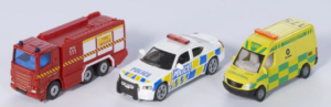 Siku 3Pc Emergency Services Set 1:55