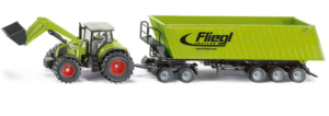 Siku Claas W Loader Dolly & Trailer 1:50