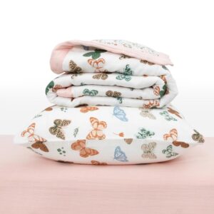 Little Unicorn Toddler Bedding Set Butterflies