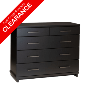 Fox 5Dr Lowboy Black Gunmetal Handles 998X396X809H