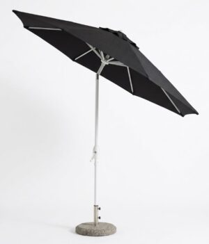 Florida Aluminium Outdoor Umbrella Black 2.7R