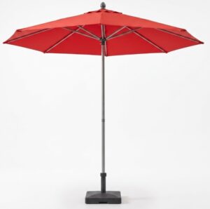 Tuscany Polish Outdoor Umbrella Red 2.7M Polyester