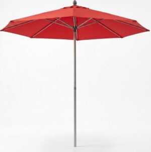 Tuscany Polish Outdoor Umbrella Red 2.7M Polyester