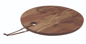 Coastal Crab Round Acacia Paddle 35Cm Round