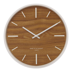 Willow White 30Cm Silent Wall Clock