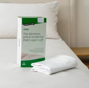 Staynew Bamboo Jersey Std Pillow Protector Waterpr